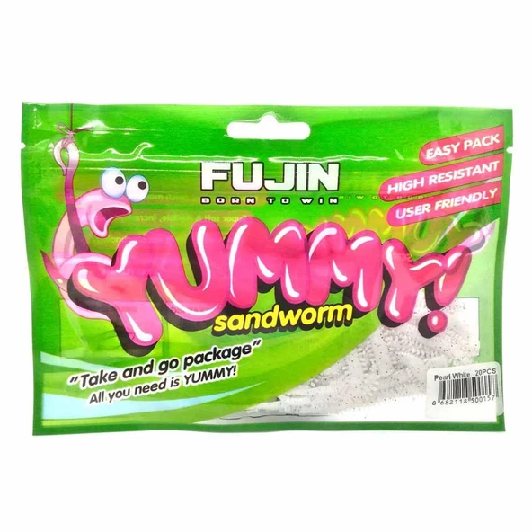 Fujin Yummy Sandworm 7Cm Silikon Yem - Resim 5