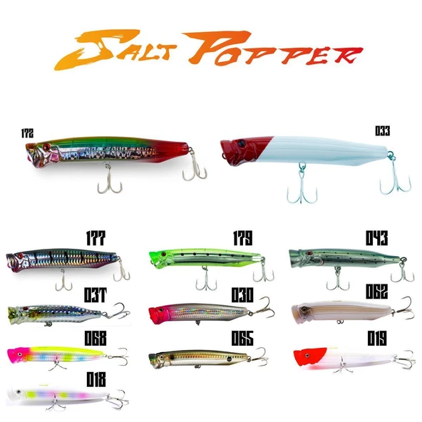 Fujin Salt Popper 12Cm 30Gr Floating Suni Yem ürün görseli 1