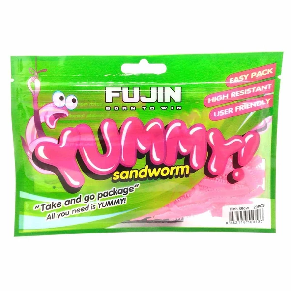 Fujin Yummy Sandworm 7Cm Silikon Yem - Resim 3
