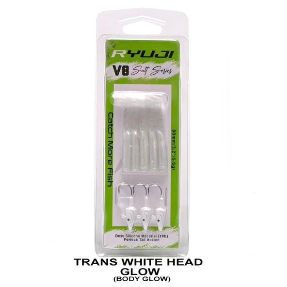 Ryuji V8 8cm 5.5gr Silikon Yem - Resim 2