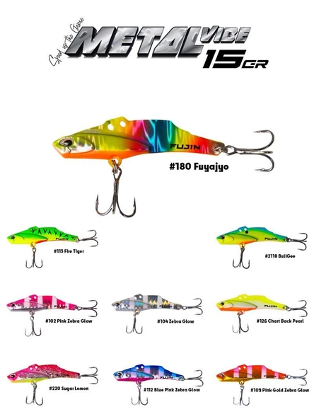 Fujin Metal Vibe 55mm 15gr Vibrasyon Jig Yem ürün görseli 1