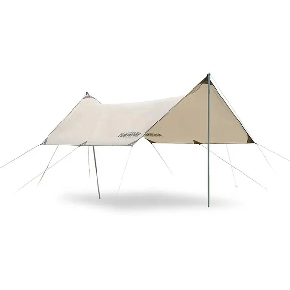 Naturehike Hexagon Glamping 3x4.8 mt Tarp [Güneş ve Rüzgar Koruma Tentesi] ürün görseli 1