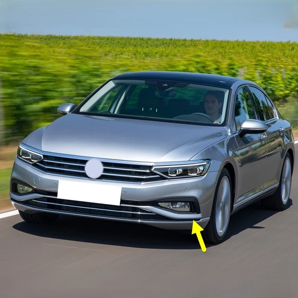 VW Passat B8.5 2020-2023 Ön Tampon Orta Izgara Sol Çıtası 3G0854321A ürün görseli 1