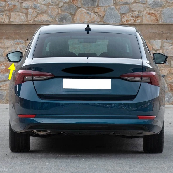 Skoda Octavia 4 2020-2024 Sol Dış Ayna Çerçevesi 5E3857531 ürün görseli 1