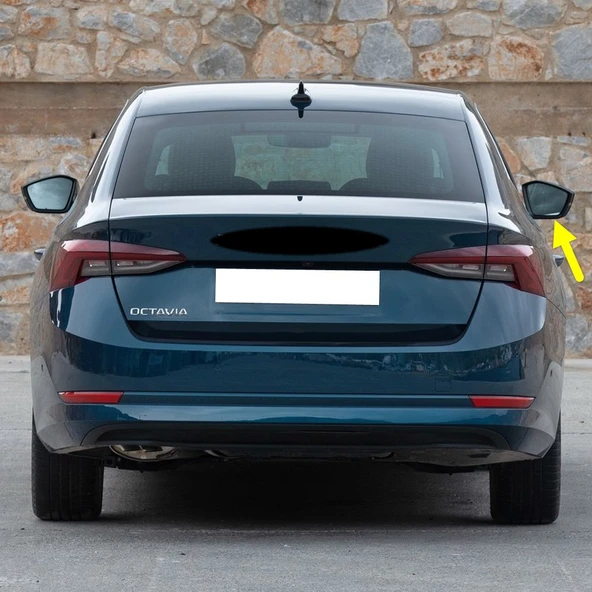 Skoda Octavia 4 2020-2024 Sağ Dış Ayna Çerçevesi 5E3857532 ürün görseli 1