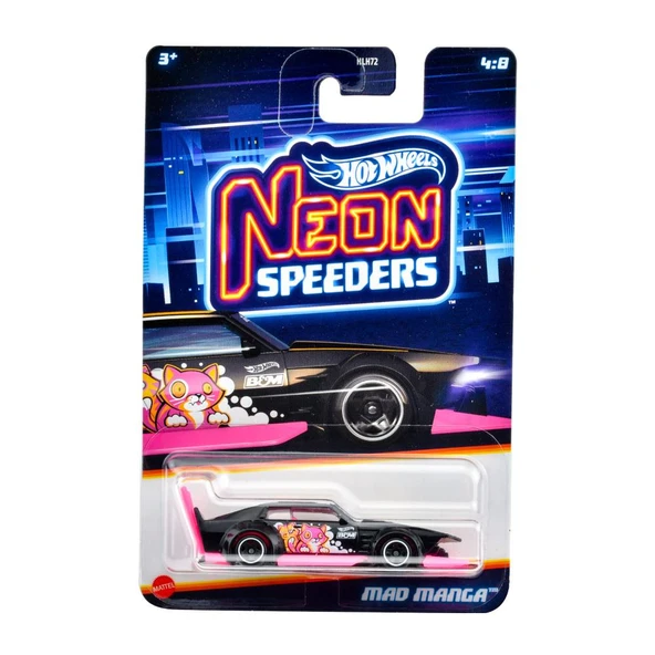 Hot Wheels Neon Yarışçılar  - MAD MANGA JBY95 ürün görseli 1