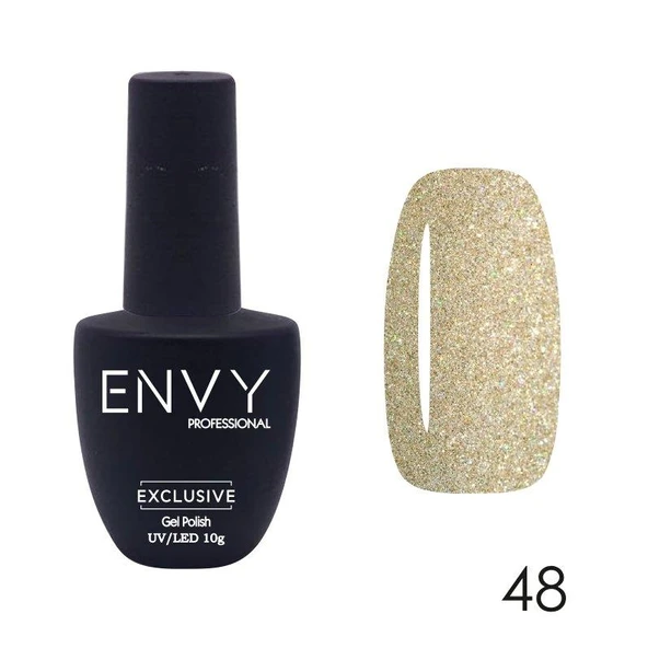 Envy Kalıcı Oje Exclusive Seri Simli Pırlanta 10gr No:048 ürün görseli 1