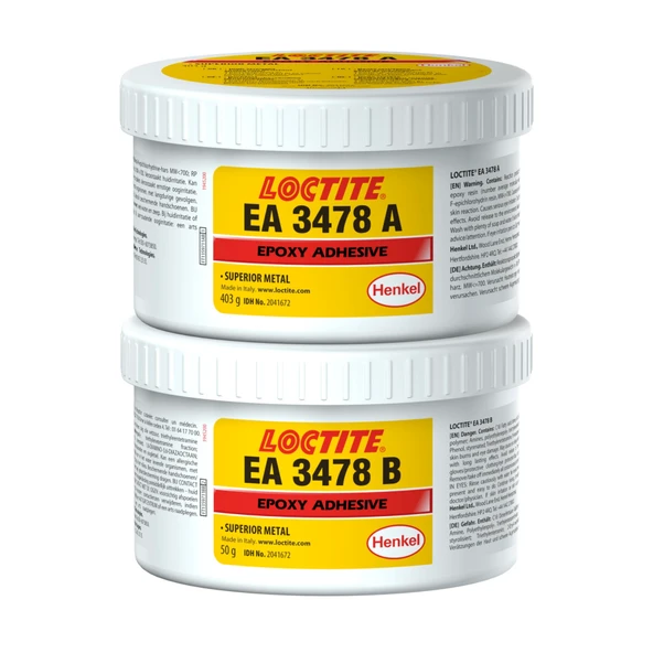 Loctite EA 3478 Ferro Silikon Folgulu Epoksi Reçine 0,453 kg/set ürün görseli 1
