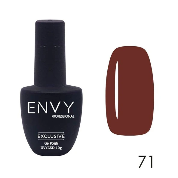 Envy Kalıcı Oje Exclusive Seri Koyu Bordo 10gr No:071 ürün görseli 1