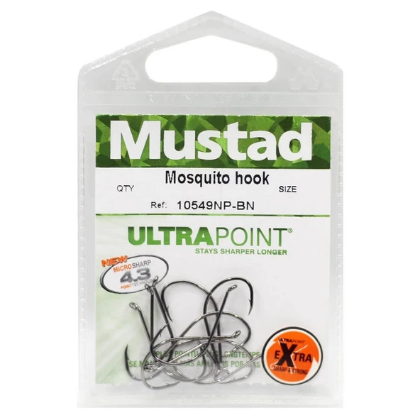 Mustad Mosquito 10549NP-BN Olta İğnesi ürün görseli 1