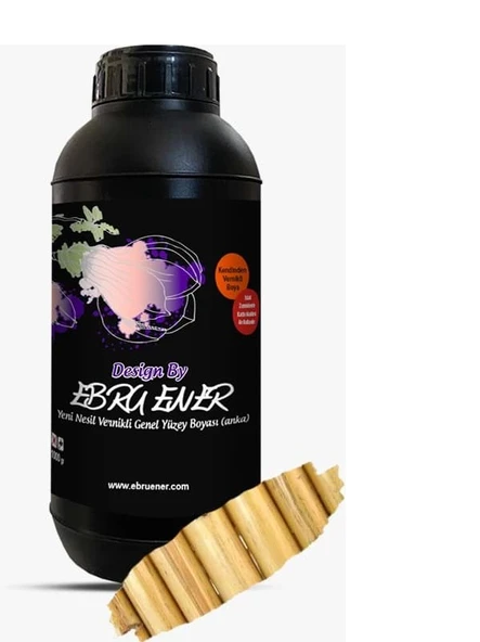 Ebru Ener Anka Renkli Vernik Bambu Sarı 1 kg. ürün görseli 1
