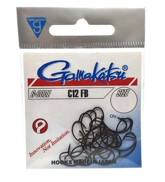 Gamakatsu C12 FB Black Olta İğnesi - Resim 3