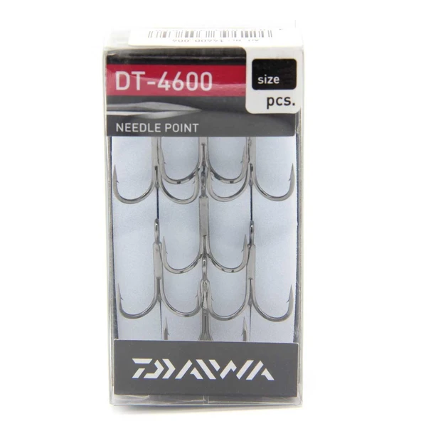 Daiwa DT-4600 Hameçon Nikel Üçlü Olta İğnesi ürün görseli 1