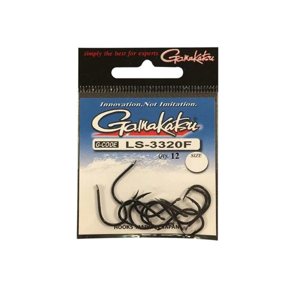 Gamakatsu LS-3320F Black Nikel Olta İğnesi - Resim 2
