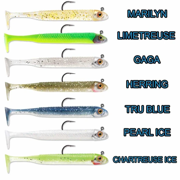 Storm 360GT SearchBait Minnow 11Cm 7Gr 3+1 Adet Silikon Yem ürün görseli 1