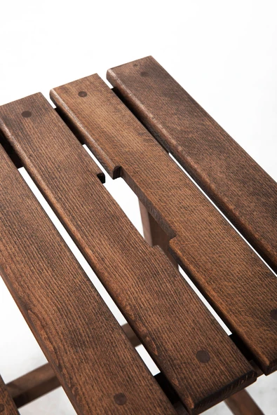 WoodenWorker Katlanır Tabure & Merdiven (3 Basamaklı) - Resim 4