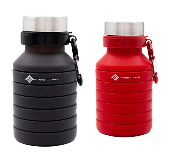 FreeCamp Katlanır Karabinalı Matara 500 ML ürün görseli 1