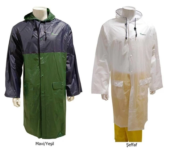 FreeCamp Raincoat 0.12mm Uzun Yağmurluk ürün görseli 1