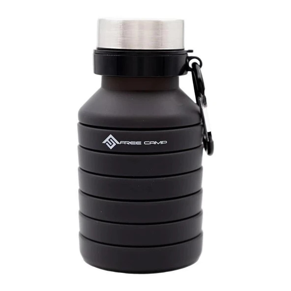 FreeCamp Katlanır Karabinalı Matara 500 ML - Resim 3
