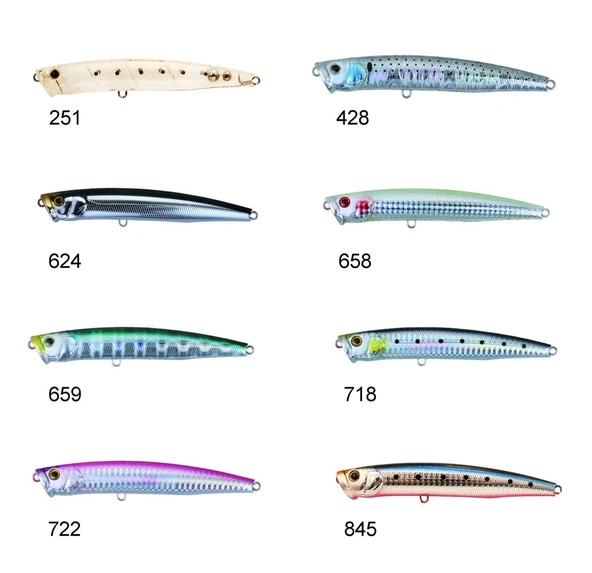 Zipbaits Skinny Pop Floating 130mm Su Üstü Popper 24gr Maket Balık ürün görseli 1