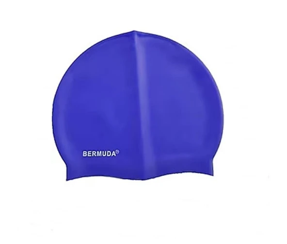 Bermuda Yüzücü Bonesi Silikon Düz Renk - Resim 7