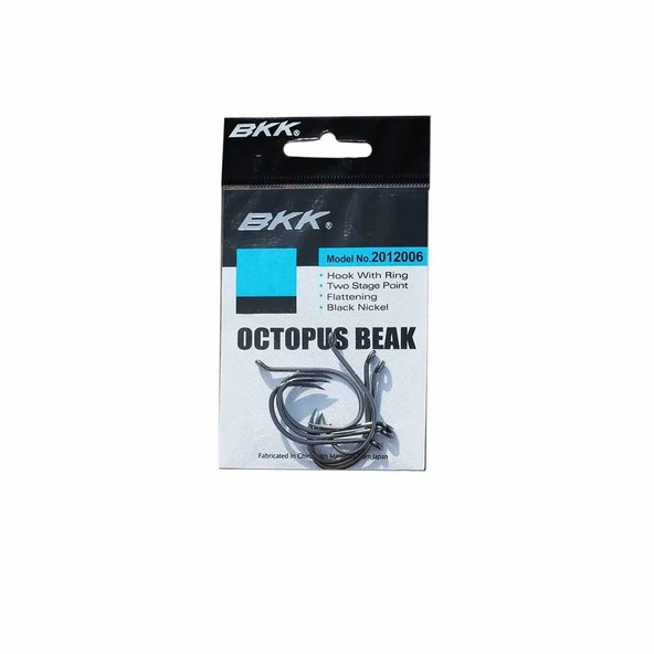 Bkk Octopus Beak BP011 Black Nikel Olta İğnesi ürün görseli 1
