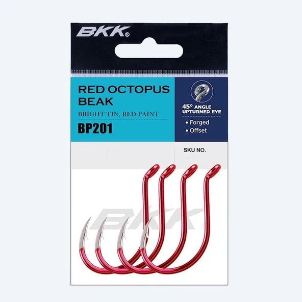 BKK Red Octopus Beak Olta İğnesi - Resim 5