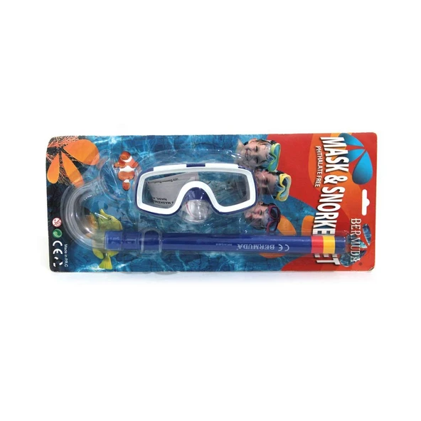 Bermuda Phthalate Free Maske Şnorkel Set - Resim 3