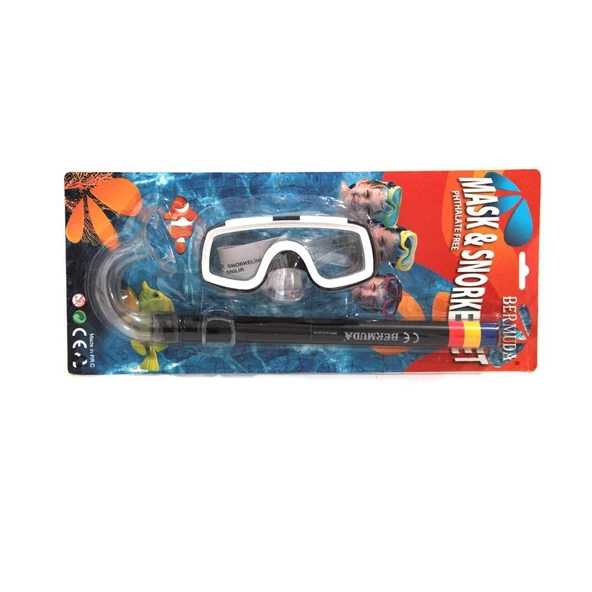 Bermuda Phthalate Free Maske Şnorkel Set - Resim 4