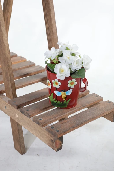WoodenWorker Saksılık 4 Gözlü - Resim 3