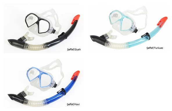 Apnea Corsica Maske Şnorkel Set ürün görseli 1
