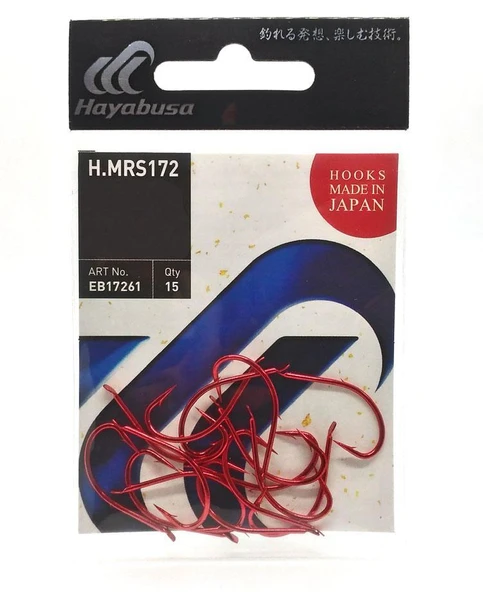 Hayabusa HMRS172 Hooks Red Olta İğnesi - Resim 3