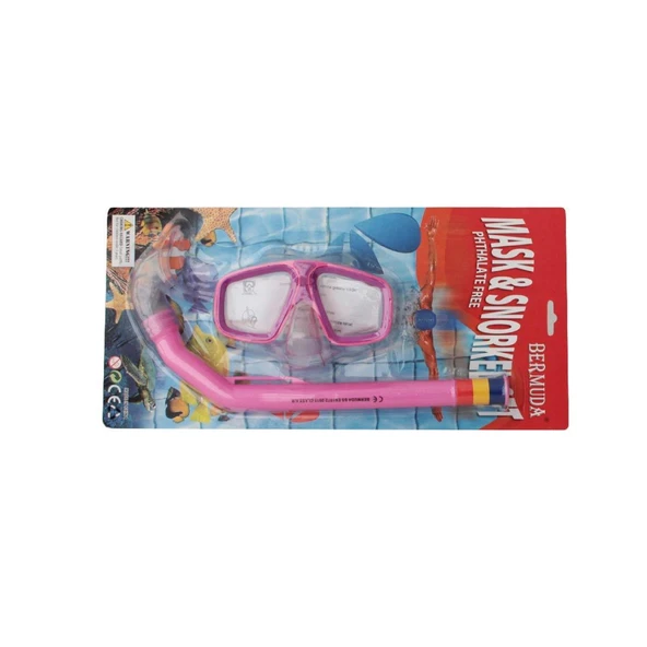 Bermuda Phthalate Free Maske Şnorkel Set - Resim 5