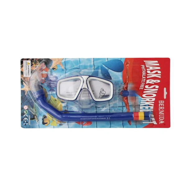Bermuda Phthalate Free Maske Şnorkel Set - Resim 3