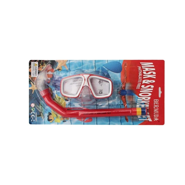 Bermuda Phthalate Free Maske Şnorkel Set - Resim 2