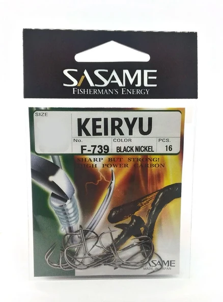 Sasame Keiryu F 739 Black Nikel Olta İğnesi ürün görseli 1