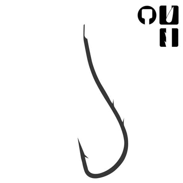 Fudo 2901 Ryusen Çift Tırnak Black Nikel Olta İğnesi ürün görseli 1