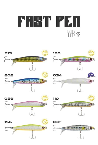 Fujin FastPen 75mm 14gr Maket Balık - Resim 4