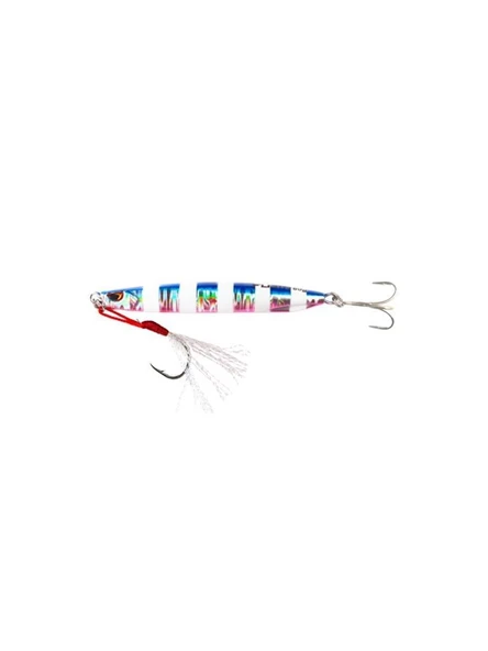 Fujin Metal Cast Jig Metal Yem  Blue Pink Zebra Glow 60 Gr ürün görseli 1