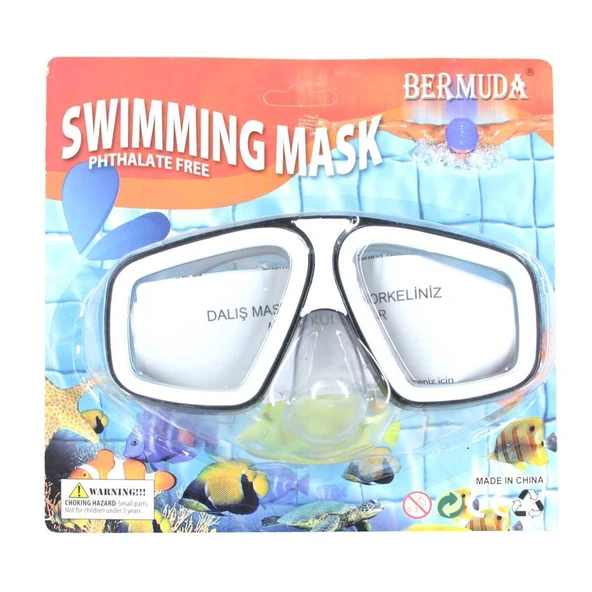 Bermuda Phthalate Free Yüzücü Maskesi - Resim 4
