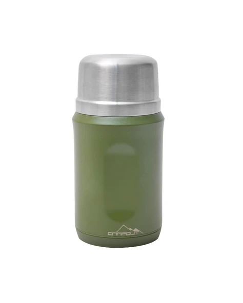Campout Çift Katmanlı Yemek Termosu 600 ML - Resim 12