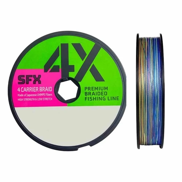 Sufix SFX 4x Carrier MultiColor İp Misina 100mt - Resim 4