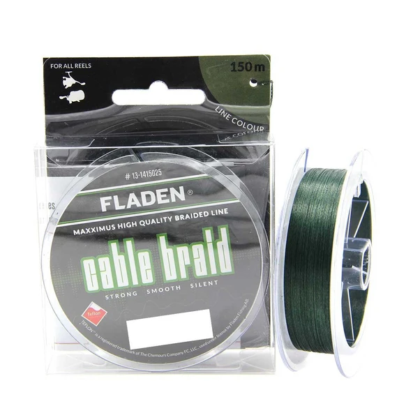 Fladen Maxximus Cable Braid Yeşil İp Olta Misinası 150mt ürün görseli 1