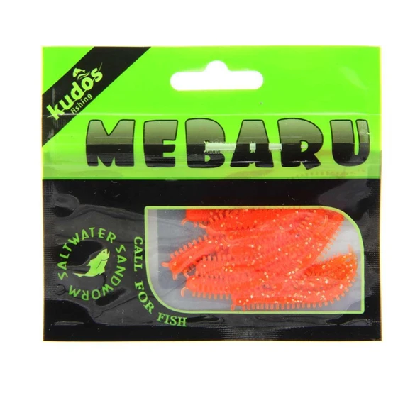 Kudos Mebaru Worm 8 cm Silikon Yem - Resim 3