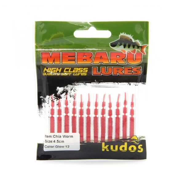 Kudos Chia Worm 4.5Cm Silikon Yem - Resim 4