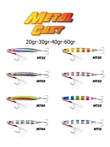 Fujin Metal Cast Jig Metal Yem  KEİMURA SHİRASI 60 Gr ürün görseli 1