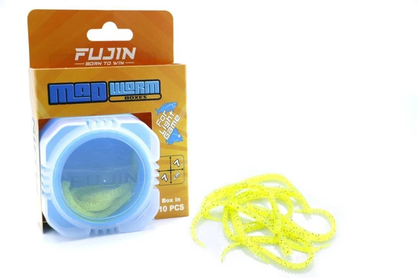 Fujin Mad Worm 9cm LRF Silikonu - Resim 6