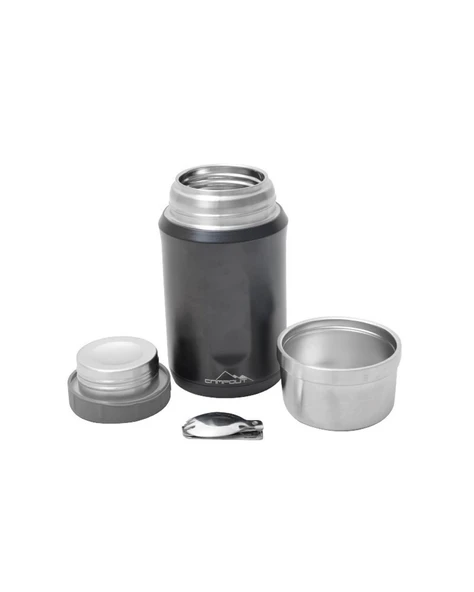 Campout Çift Katmanlı Yemek Termosu 600 ML - Resim 7