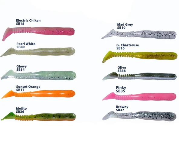 Fujin Trick Bait 09 cm Silikon Balık - Resim 2