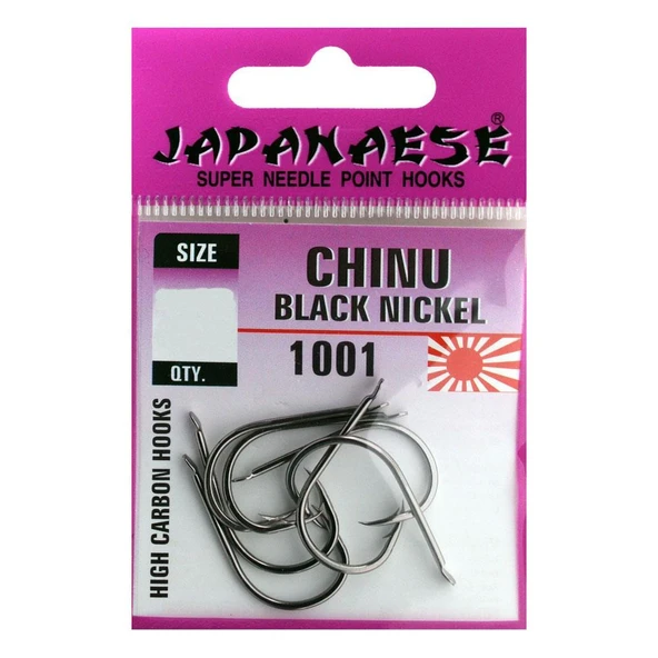 Japanese Chinu Black Nikel Olta İğnesi ürün görseli 1